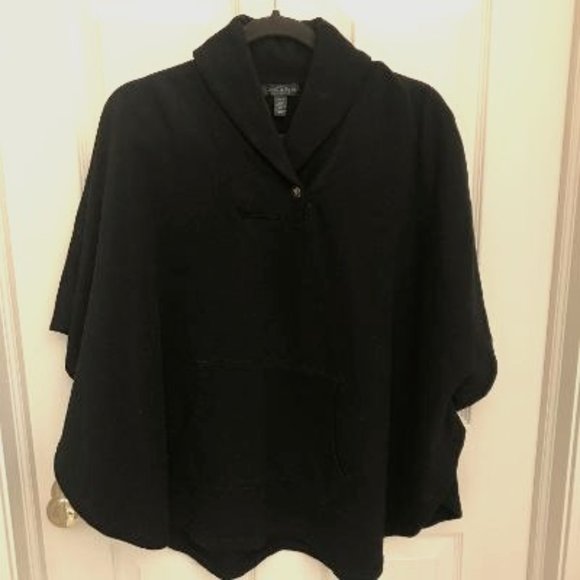 Lauren Ralph Lauren Jackets & Blazers - Lauren Ralph Lauren Jean Co. xs Black Poncho